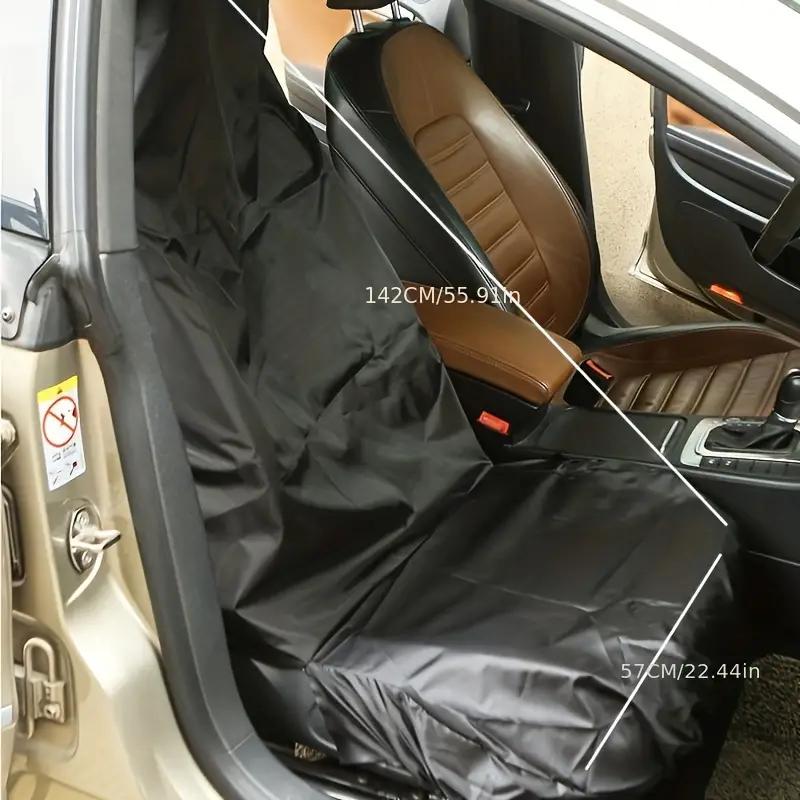 1Pc Universal Black Car Seat Protector Waterproof Antifouling Steering Wheel Cover For Auto Dogs Trunk Boot Mat Dog Supplies