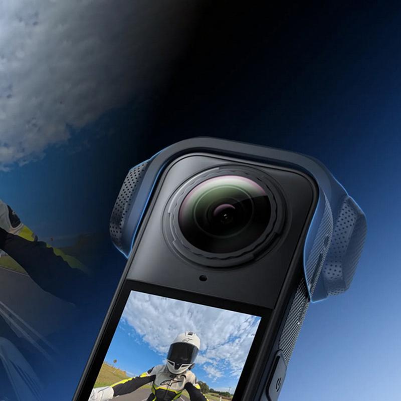 Insta360 X5 Ветрозащита для микрофона Акустическая пена Защелка Держатель Крепление для снижения шума ветра Для аксессуаров Insta 360 X5