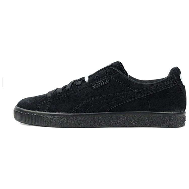 PUMA Clyde Staple Black 363674-01 44.5 белый/чёрный