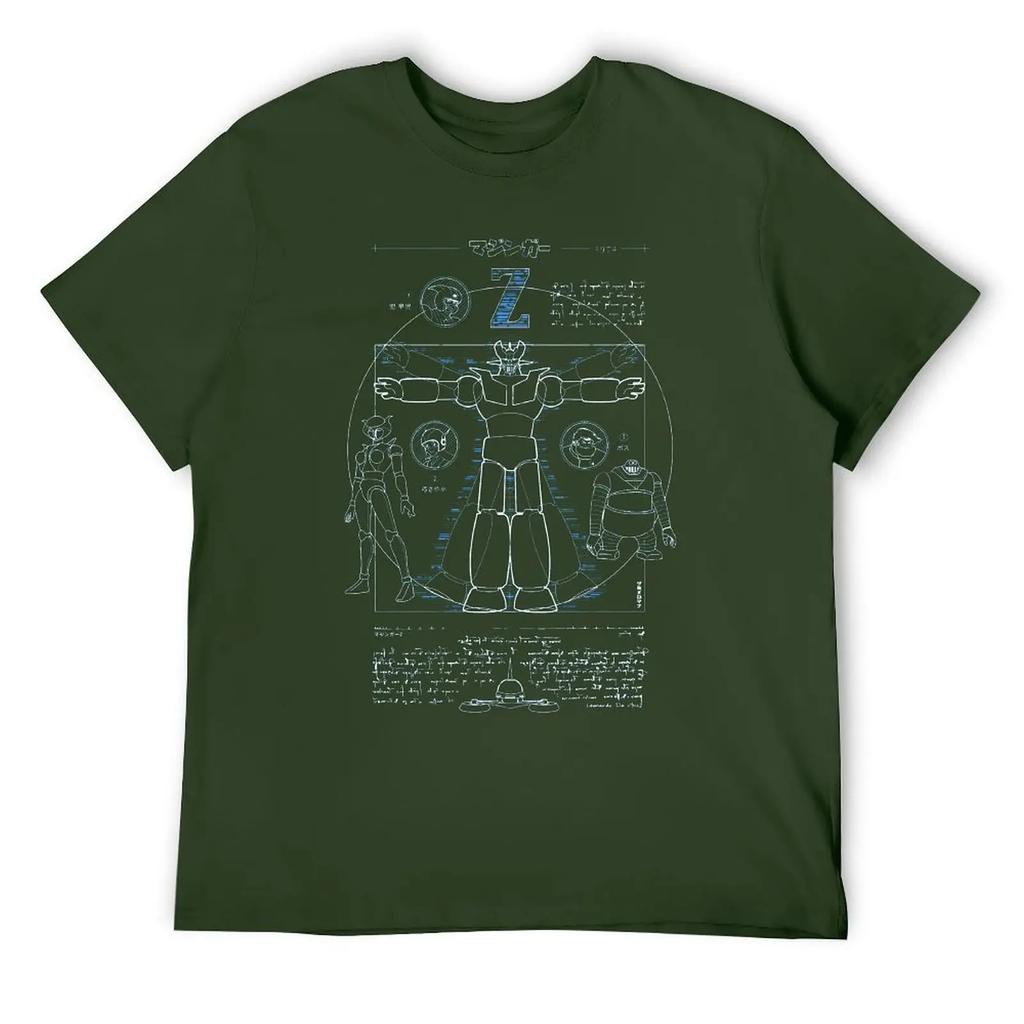 241 Mazinger Z Blueprint For Sale Tees Cute T-shirt Crewneck Campaign  Funny Novelty Travel USA Size
