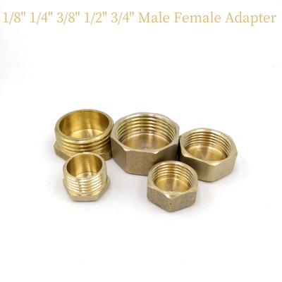 1 adet Pirinç Boru Altıgen Başlı Pirinç Uç Kapağı Tıpa Bağlantı Parçası 1/8" 1/4" 3/8" 1/2" 3/4" Erkek Dişili Dişli Kaplin Konektör Adaptörü