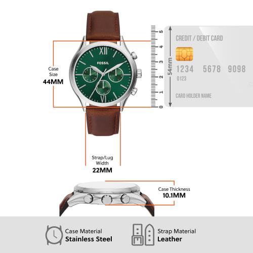 Fossil FENMORE BQ2813 Men's Brown Watch