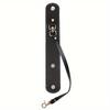 2PCS Portable Strap Holder with Clasp Women Beach Outdoor Snap-On Leather Glove Holder for Handbag Hat Towel