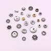 Tibetan Silver Flower Spacer Beads - 100pcs DIY Jewelry Accessories for Bracelets & Necklaces