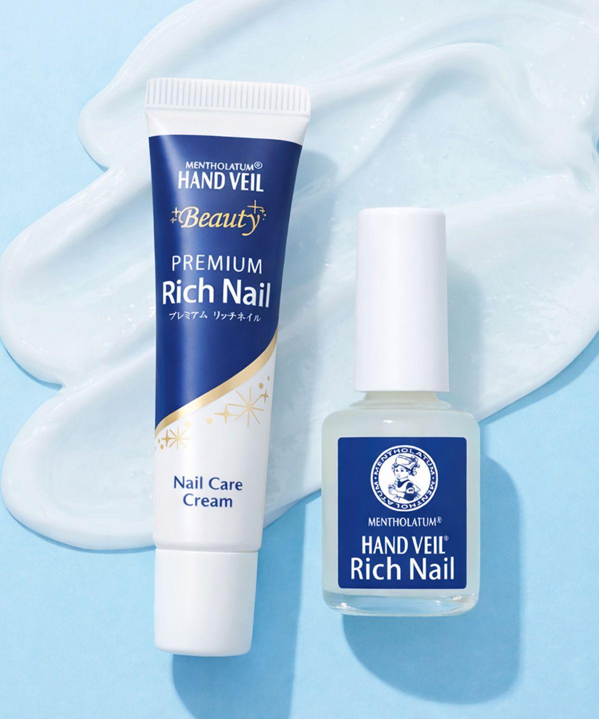 [SET] Handveil Beauty Premium Rich Nail 12ml + Repair Coat 10ml