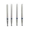 10pcs/box Dental Diamond Burs Drills Dental Burs High Speed Handpiece Polishing Tools for Teeth Whitening BR-X45