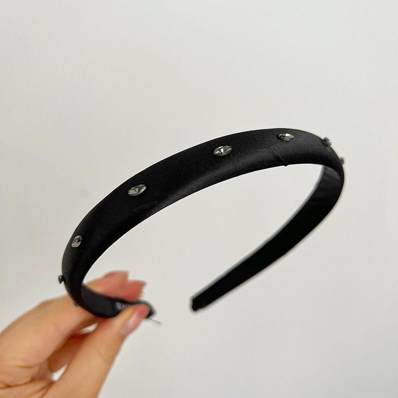 Sparkling Rhinestones Headband Hair Thin Edges Small Sponge Accessories Headdress