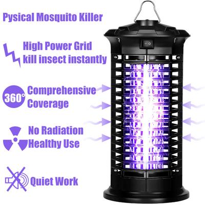 Elektrischer Insektenvernichter, Mückenvernichter, Insektenlockfalle mit UV-Licht, Schädlingsfängerlampe