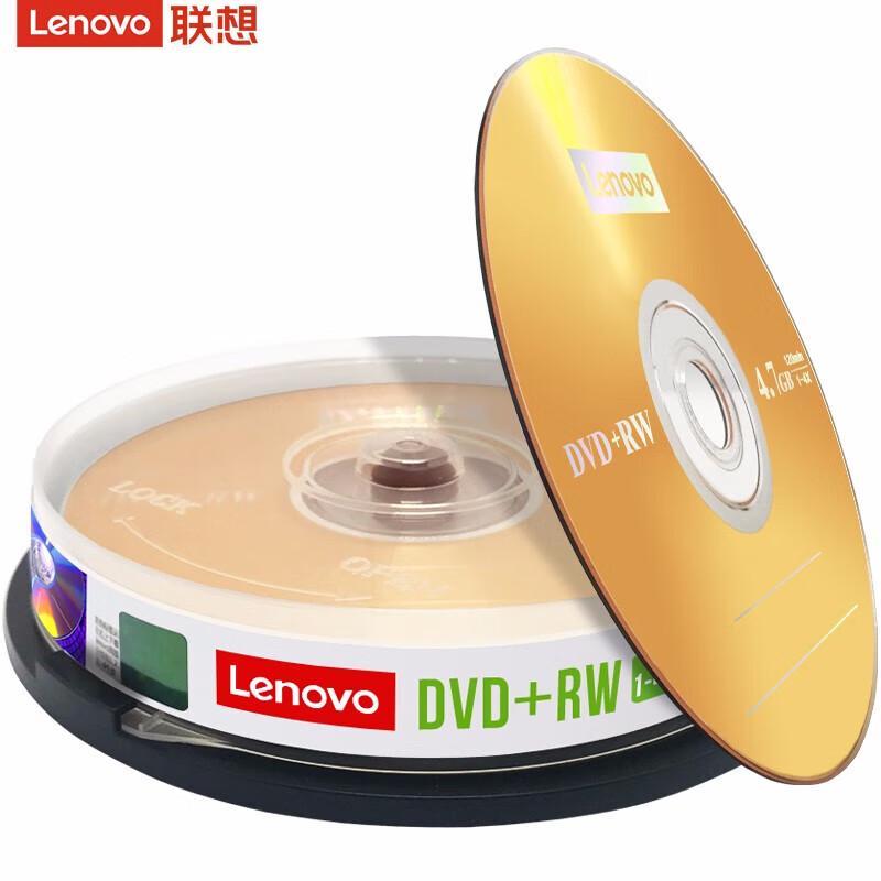 Lenovo DVD+RW 4.7GB 1-4x Rewritable Discs (10-Pack)
