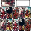 Cover for iPhone 17 16 15 Xiaomi Poco Redmi Note 14 13 12 11 Pro Max 9 16e Samsung Galaxy S25 S24 S23 OPPO Huawei Marvel Wolverine Deadpool Phone Case