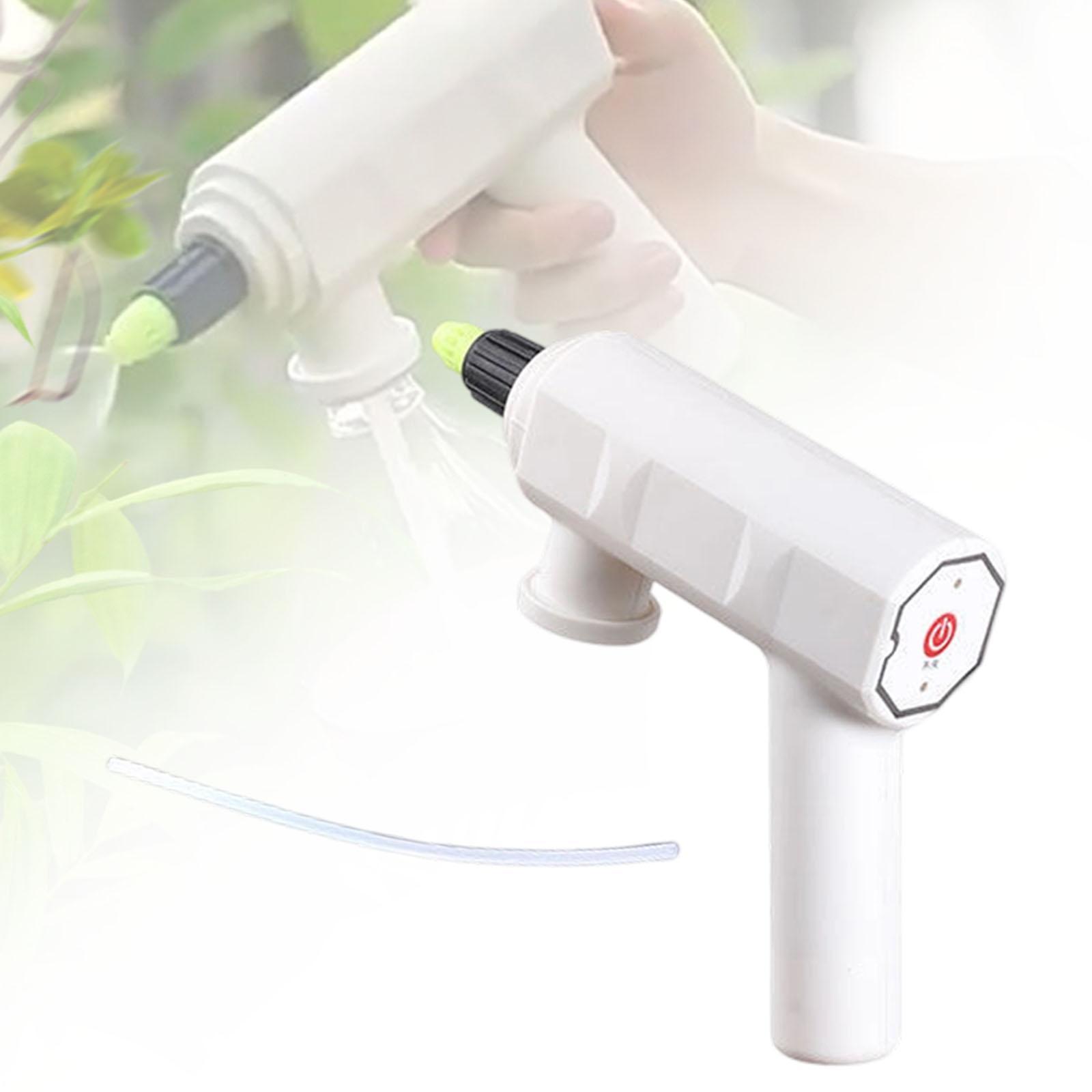 Portable Electric Sprayer USB Rechargeable Sprayer Head Lightweight Electric Plant Sprayer Spout for Car Wash Garden Plants