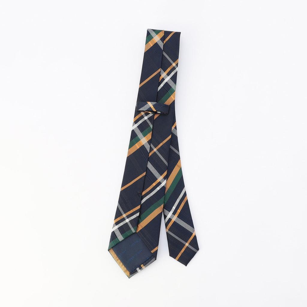 [Comme Ca Ism] Checkered Tie 47-06NO05-206 Navy F