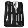 ZISIZ Outdoor BBQ 4-Piece Tool Set