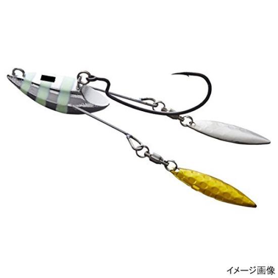 

DAIWA HRF KJ Head Double Spin SS 35g SilverZebra Glow