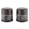 2 STK Oljefilter 5GH 13440 70 Svart Glatt Overflate Erstatning for YZF?R1 2000?2014