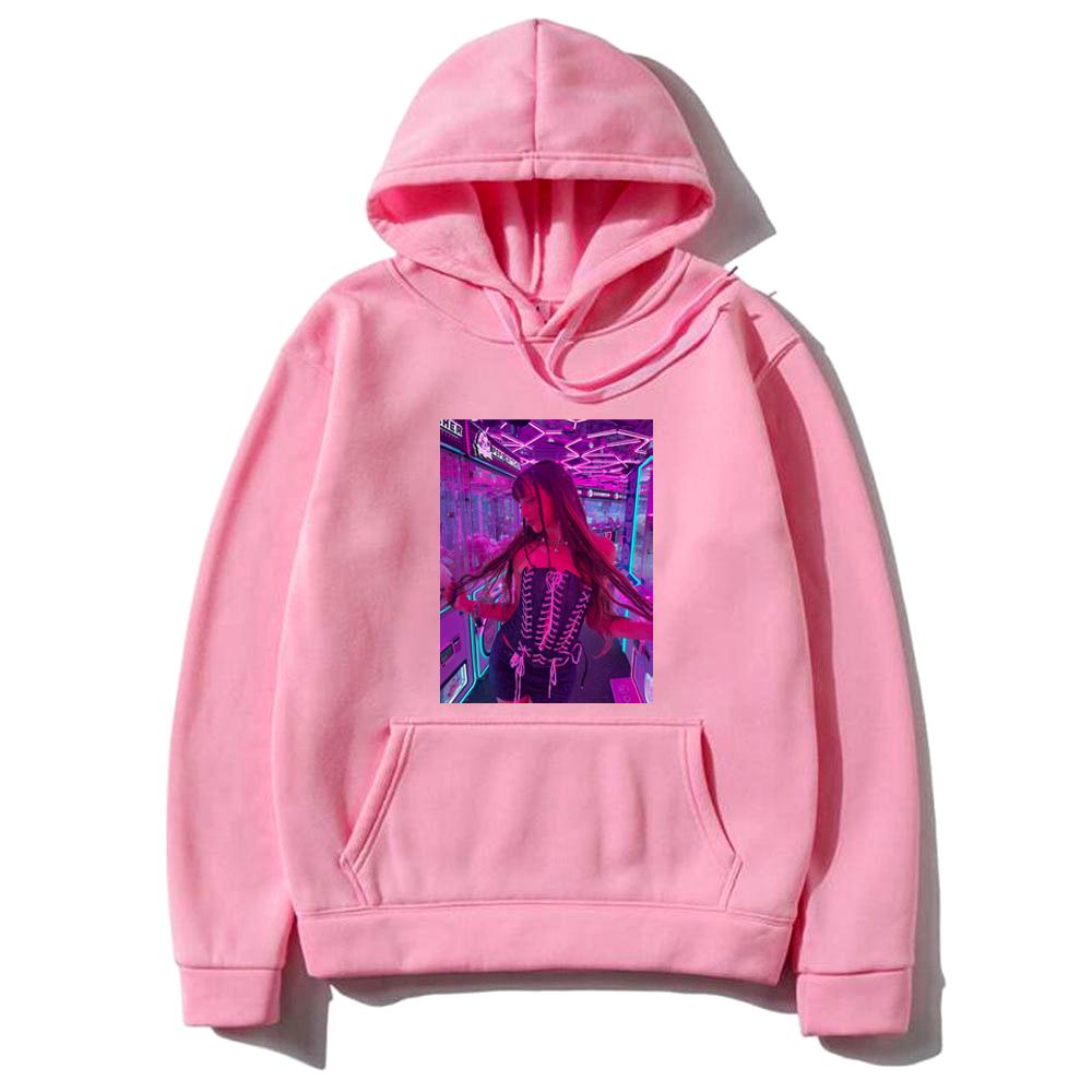 Nina Chuba Vintage Hoodie Men Women's Autumn Winter Fashion Fleece Sweatshirts Hip Hop Streetwear Long Sleeve Oversized Hoodies