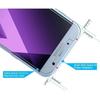 Tempered Glass for SAMSUNG GALAXY A5 2017 A520 - Ultra Resistant Transparent Screen Protector Glass Film Phonillico®