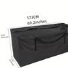 Garden & Patio Furniture Cushion Storage Bag, Provides Dry & Clean Storage, Combines Protection with Organization, Easy to Use