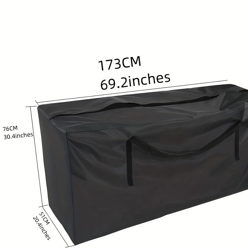 Garden & Patio Furniture Cushion Storage Bag, Provides Dry & Clean Storage, Combines Protection with Organization, Easy to Use