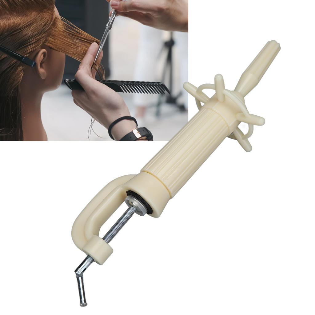 Manikin Head Stand Height Adjustable Mannequin Head Clamp Holder for Training Head