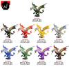 Phantom Ninja Armor Dragon Building Blocks,1501-1509 Dinosaur Puzzle Toy, Educational Gift for Kids,1pcs