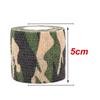 1/3/6 Pcs Self-Adhesive Elastic Bandage Camouflage Bicycle Hunting Sports Protective Gear 4.5-Meter