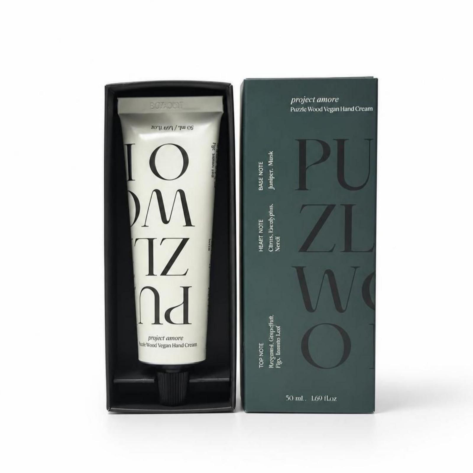 Puzzlewood Vegan Perfume Hand Cream 50ml Moisturizing Hand Care