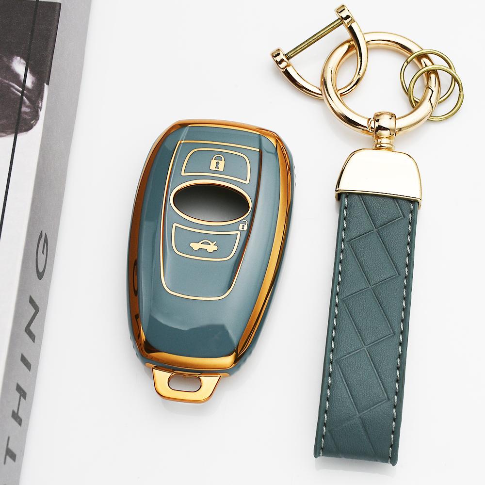 Keyless Fashion Tpu Car Key Case Cover For Subaru Impreza Legacy Brz Wrx Xv Ascent Forester Outback Shell Fob Holder Accessories