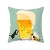 45x45cm Cute Cartoon Cat Pillow Cover Living Room Sofa Office Seat Car Waist Cushion   Home Decoration