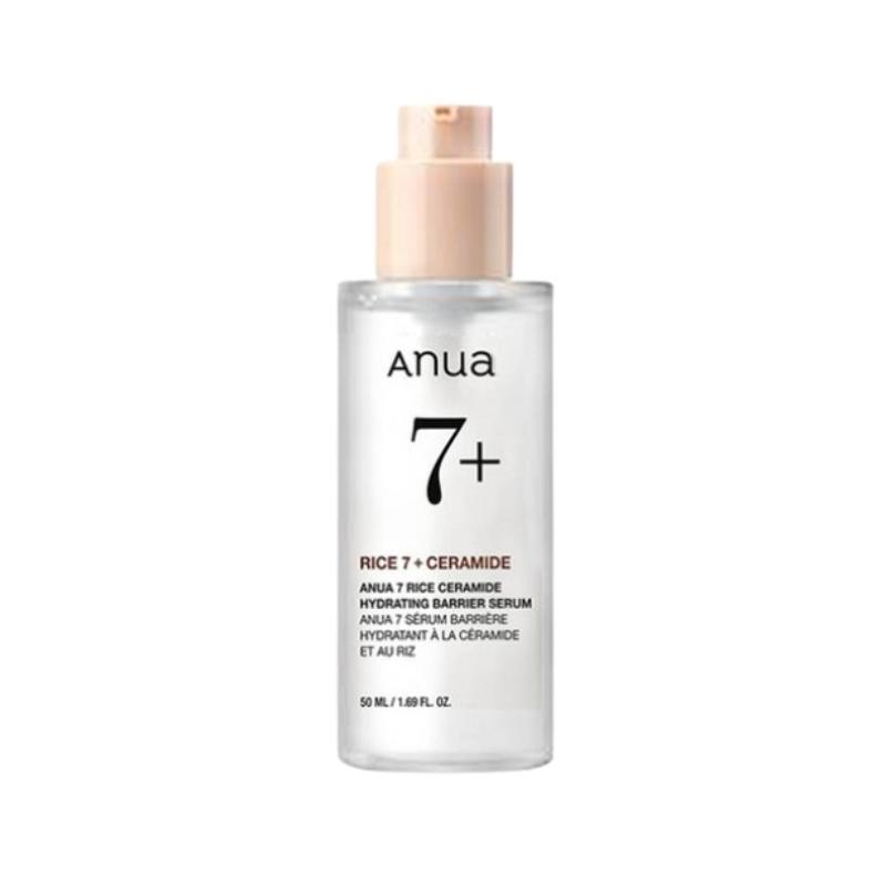 Anua 7 Rice Ceramide Hydrating Barrier Serum 50ml – Moisture Barrier Serum, Glow Hydrating Care 50ml