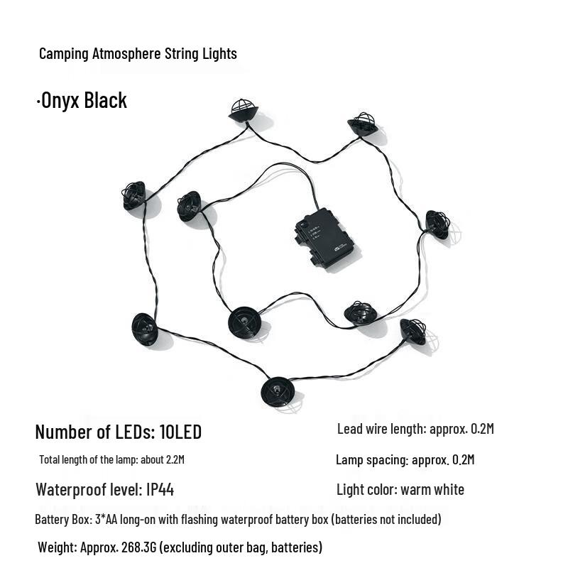 Mobi Garden Star Cluster LED String Lights