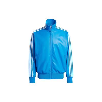 Originals Logo Streifen Stehkragen Langarm Reißverschlussjacke Herren Oberbekleidung Blau IZ4035