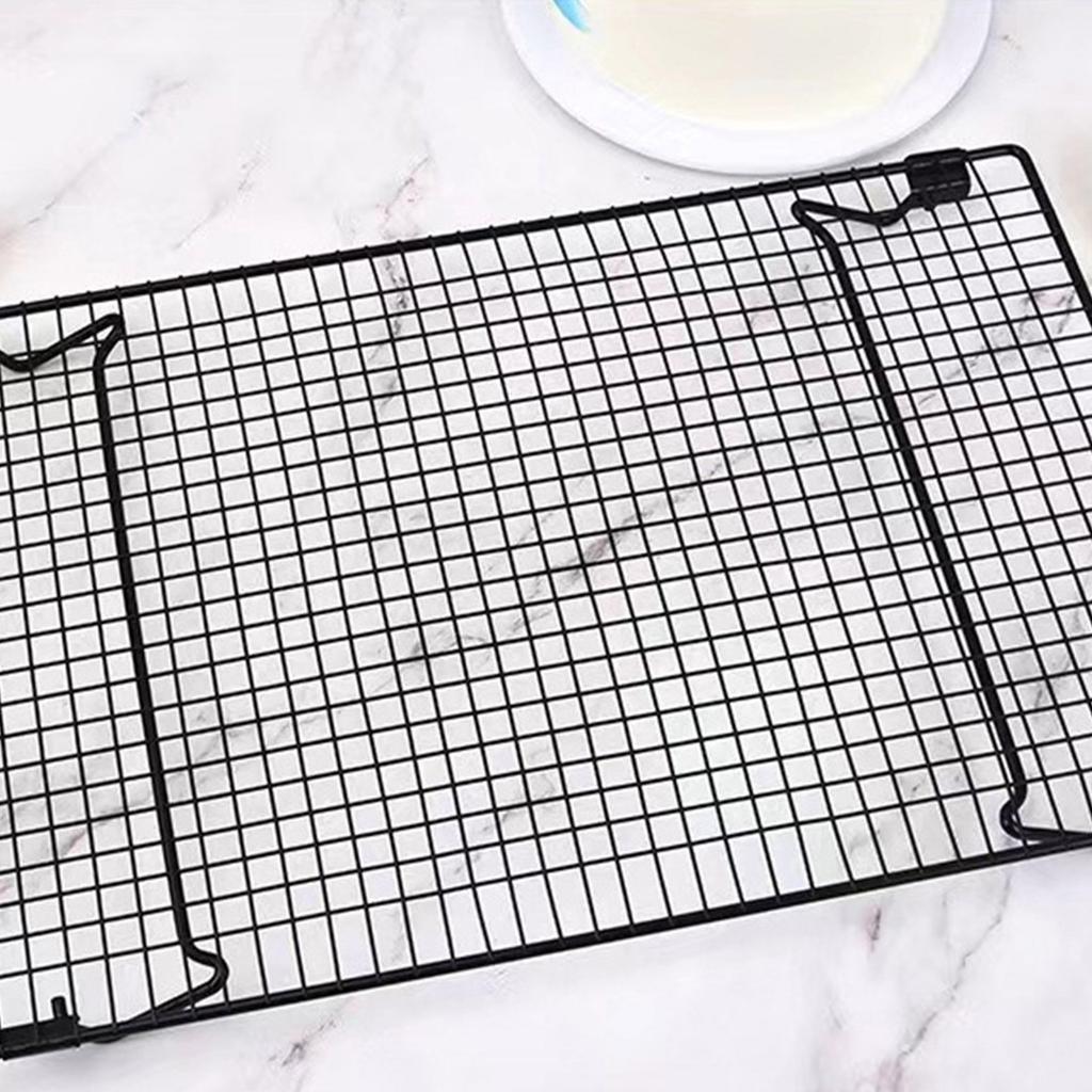 Space Saving Cooling Rack for Cookie Cakes Nonstick Stackable Metal Pastry Bread Tray Household Kitchen Baking Tool