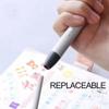 Pen Style Retractable Eraser Writing Pencil Rubber New Design Press Pencil Eraser  Student