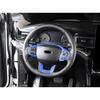 Steering Wheel Switch Button Trim 1* For Ford Explorer -23 Blue Carbon Fiber