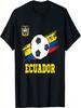 Ecuador Fußball Ecuadorianischer Fußball Ecuatoriano Futbol T-Shirt