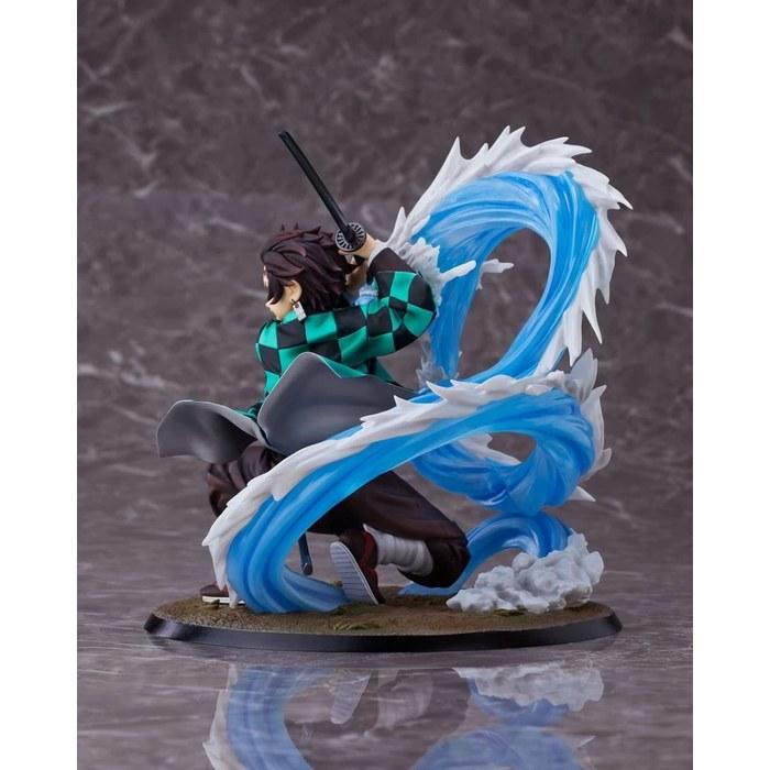 Demon Slayer Kamado Tanjiro Deluxe 1/8 Scale Figure (Aniplex Plus Exclusive) Blue and White
