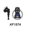 KF6144 ABS Plastic Bricks Power Building Blocks Character Figures Children Assembly Gift Toys