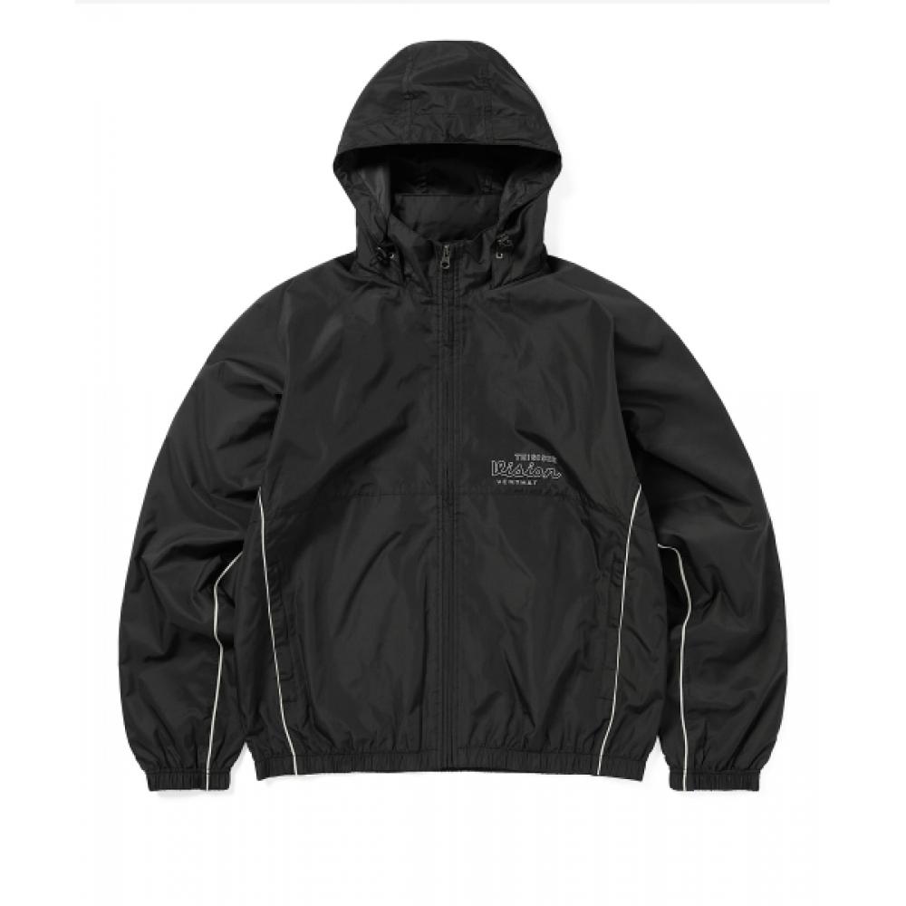 Thisisneverthat Warm Up Jacket Black