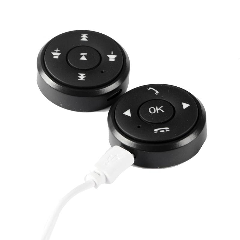 Universal 10 Keys Wireless Steering Wheel Control Button For Car Radio Dvd Gps Multimedia Head Unit Remote Car Tuning Parts