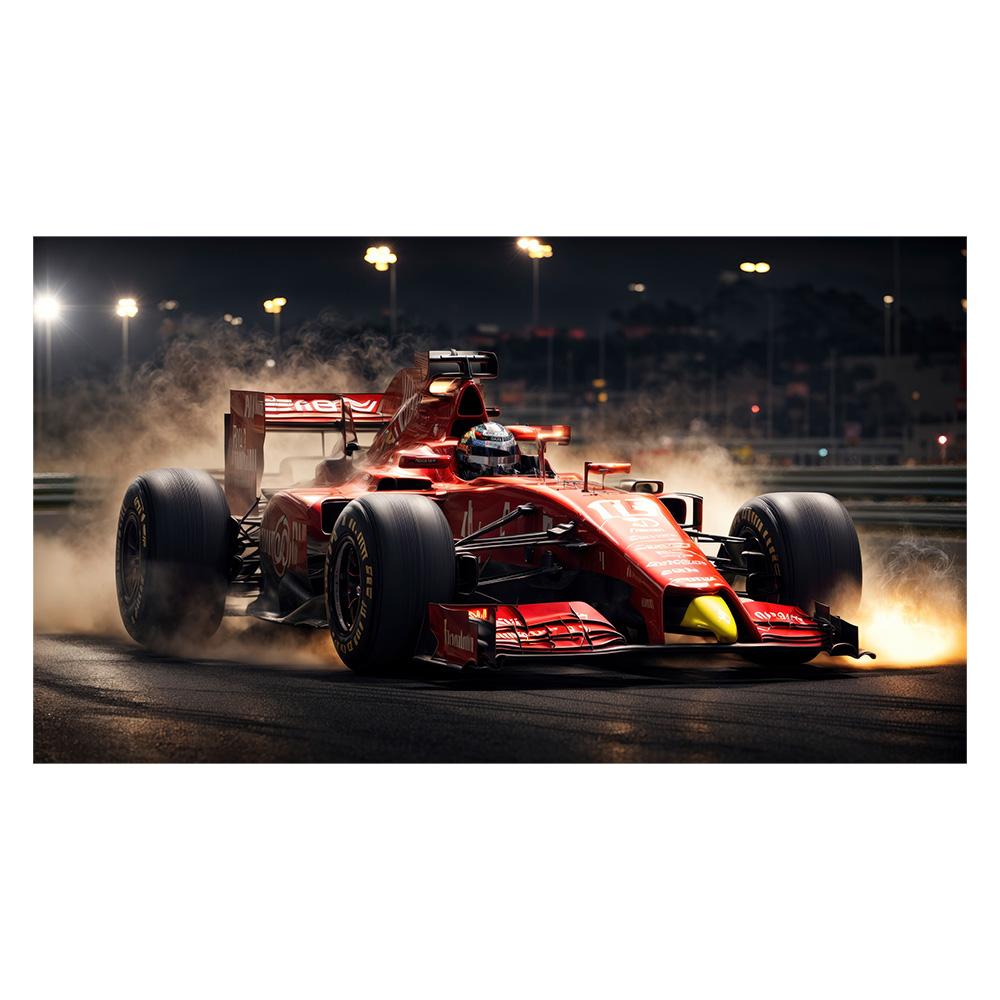 Racing Car Wall Art Picture Vehicle Modern Canvas Painting Poster and Print for Living Room Bedroom Home Decor