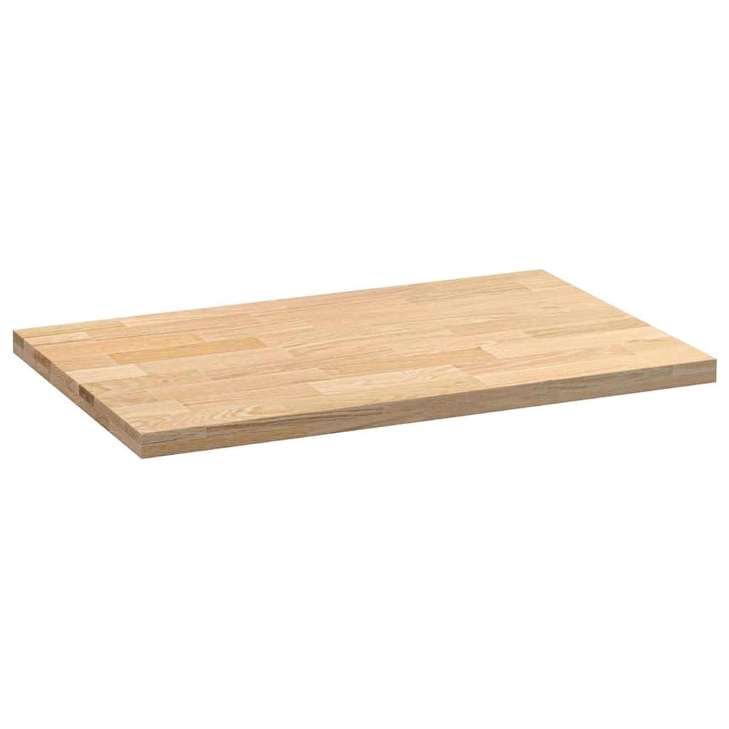 Kitchen Worktop 100 x 63.5 x 4 cm Solid Oak Rectangular