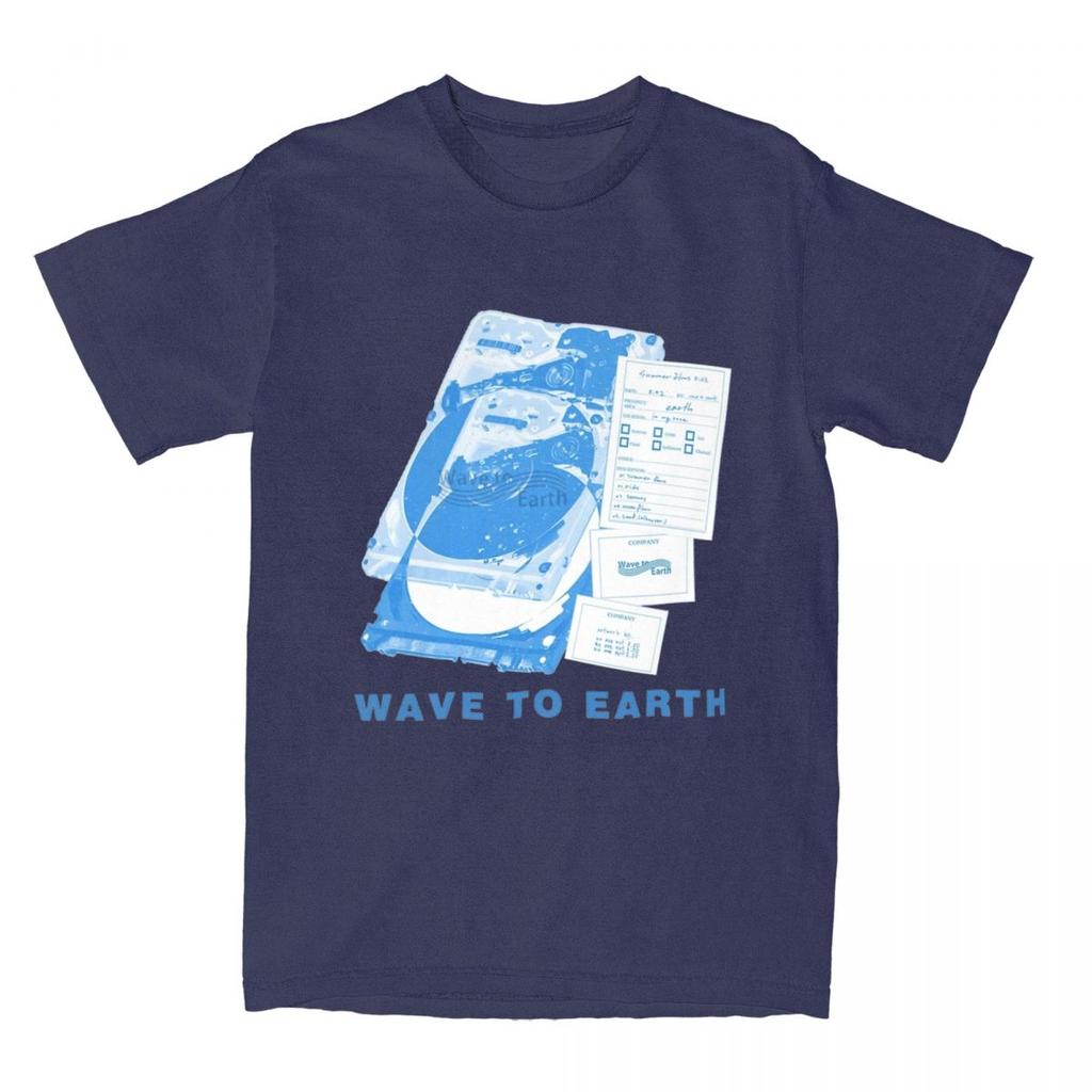 Wave To Earth Summer Flows Korea Band Shirt Merch Men Women 100% Cotton Vintage T-shirt Short Sleeve Clothes Plus Size