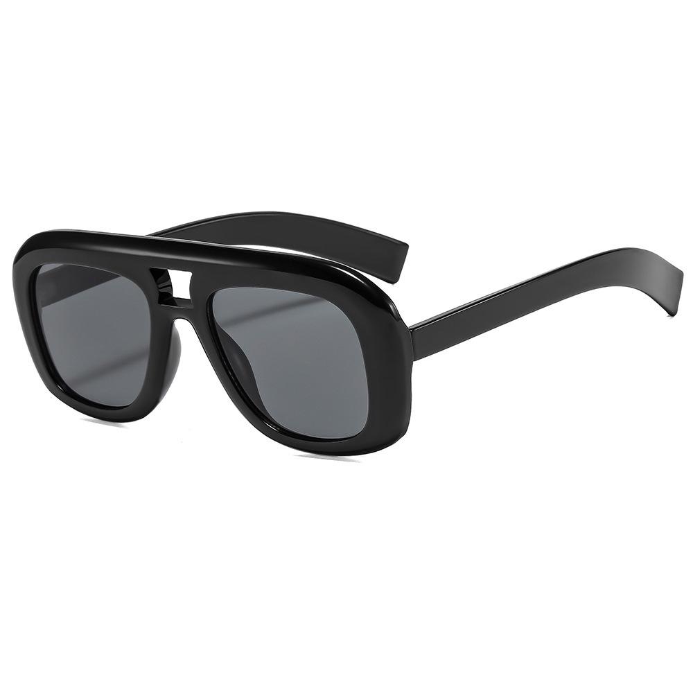 Large Frame Retro Sunglasses 2025: Trendy European & American Fashion for Women