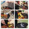 Set Grill Inox Exterior Casnic Combinație Barbecue Sac Pânză Oxford Ustensile Barbecue Unelte Barbecue