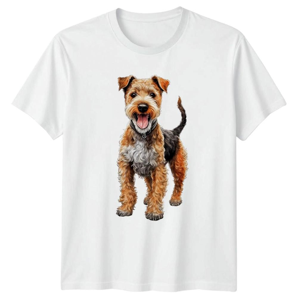Airedale Terrier Dogs Animals Unisexs TShirt Unisexs Tee Graphic Unisex Top S