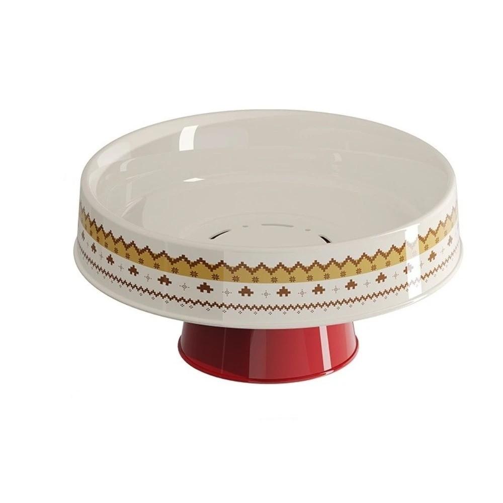 Multifunctional Fruit Platter Detachable Large Capacity Snack Tray Plastic Decorative Elevated Fruit Bowl Kitchen Organizer