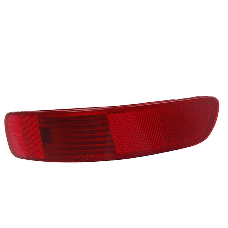For Mitsubishi Outlander EX 2007 2008-2012 Rear Bumper Brake Light Cover Tail Turn Signal Reflector Lamp No Bulb Car Accessories