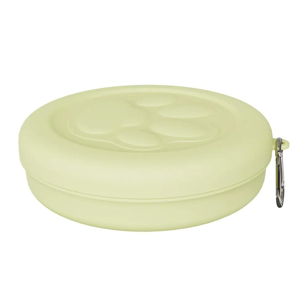 

Portable pet food and water container, made of PP material, outdoor travel drinking bowl, pet feeding supplies