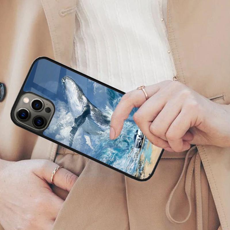 

Dream Whale Anime Cartoon Magnetic Phone Case For APPLE iPhone 17 Air 16 14 13 12 Pro Max 15 Plus Charge With MagSafe Cover iPhone 14